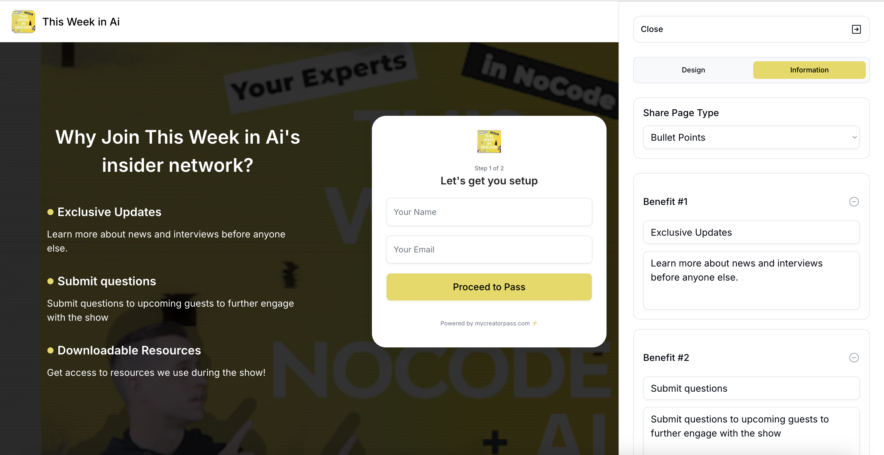What Is a Social Page in My Insider Pass?
